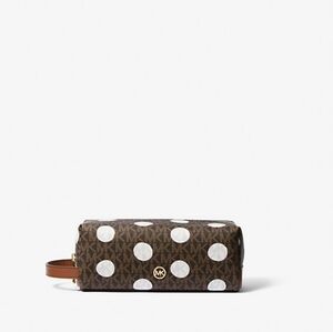 Michael Kors Jet Set Polka Dot Signature Logo Travel Kit